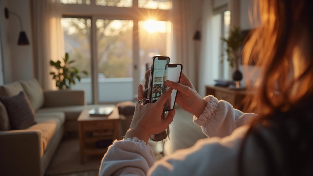 Профессиональное фото современного интеллектуального дома с цифровым управлением